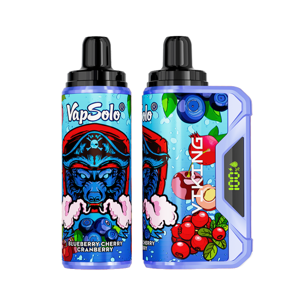 Vapsolo Viking 12k Blueberry Cherry Cranberry