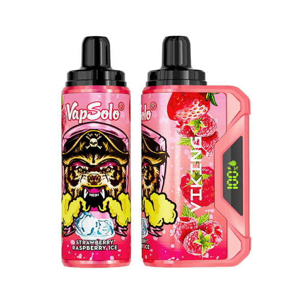 Vapsolo Viking 12k Strawberry Raspberry Ice